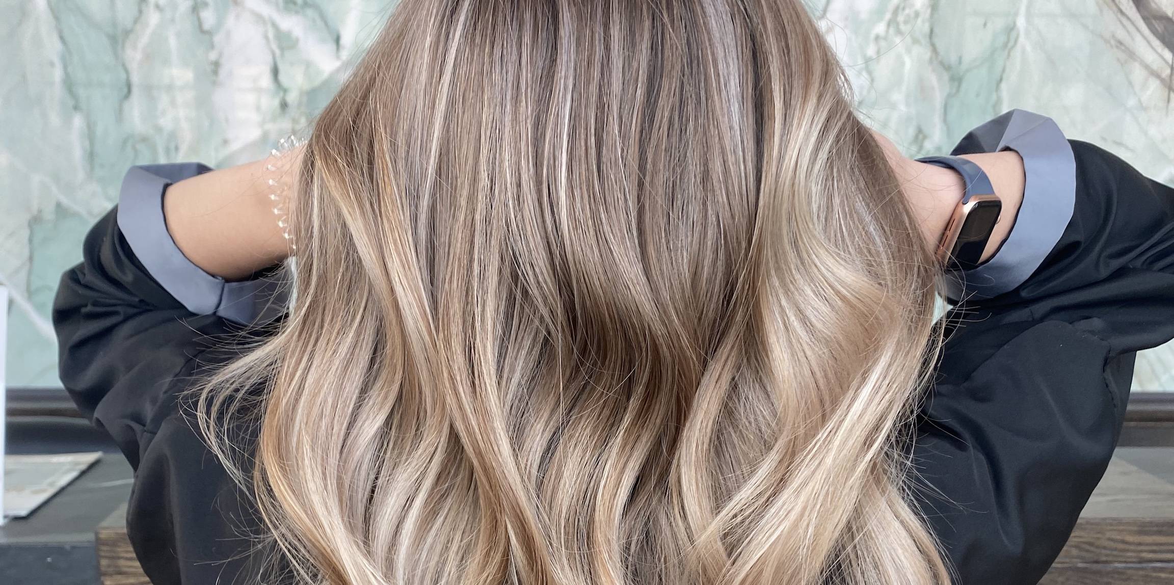 Human hair extensions treatment store